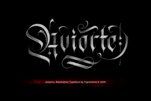 Aviorte Font: A Blackletter Typeface That Elevates Web Design