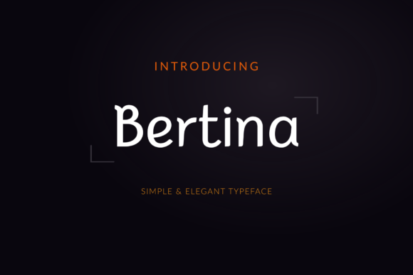 Bertina: A Sans Serif Font That Elevates Editorial Design