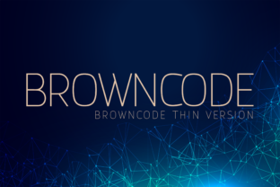 Browncode Thin: A Modern Typeface for Memorable Marketing
