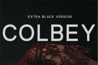 Colbey Extra Black: A Modern Typeface for Editorial Excellence