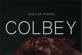 Colbey Regular: A Modern Typeface for Web Design