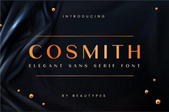 Cosmith Typeface: A Simple Font That Makes a Big Brand Statement