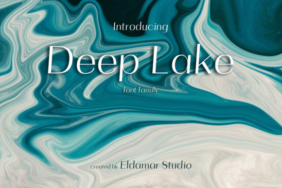 Deep Lake Font: A Modern Typeface for Stronger Brand Messaging