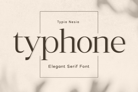 Enhance Your Brand with the Typhone Typeface