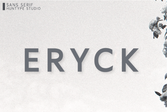 Eryck Font: A Modern Typeface for Campaign Designers