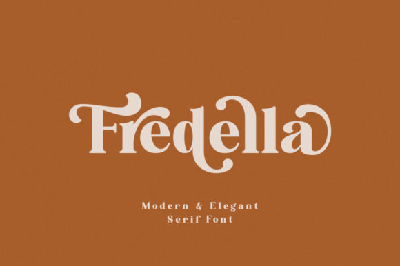 Fredella: A Serif Font with Subtle Sophistication