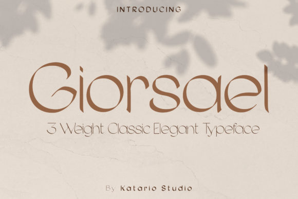 Giorsael Font: A Polished Touch for Small Business Branding