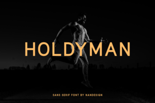 Holdyman: A Clean and Elegant Typeface for Modern Branding