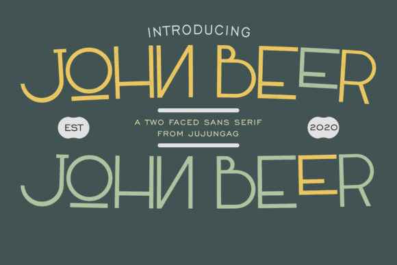 John Beer Font: A Minimalist Typeface for Makers
