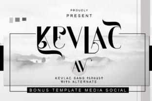Kevlac: A Modern Typeface for Memorable Marketing