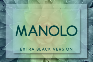 Manolo Extra Black: A Font That Elevates Your Brand
