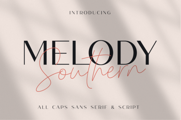 Melody Southern Duo: A Font Pair That Brings Handmade Elegance to Life