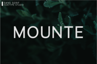 Mounte Font: Modern Typography for Memorable Branding