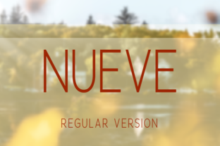 Nueve Typeface: A Reliable Choice for Branding Projects