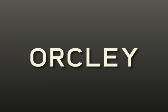 Orcley: A Sans Serif Font for Modern Design Projects