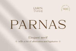Parnas: A Versatile Serif Font for Real-World Design