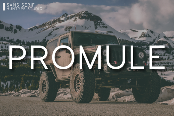 Promule: A Polished Font for Your Brand’s Everyday Elegance