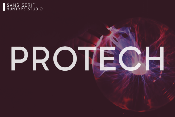 Protech: A Versatile Sans Serif Typeface for Modern Branding
