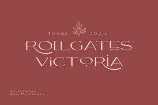 Rollgates Victoria: A Typeface That Elevates Your Editorial Design