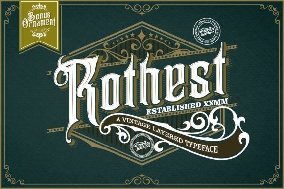 Rothest Font Review: A Blackletter Typeface That Adds Timeless Charm