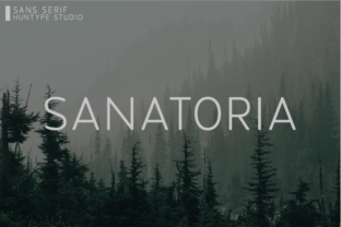 Sanatoria: A Modern Typeface for Real-World Design