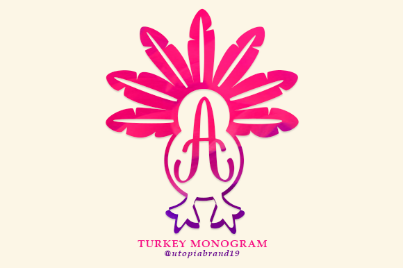 Turkey Monogram Font: A Marketer’s Secret Weapon for Thanksgiving Campaigns
