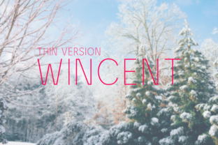 Wincent Thin: A Modern Typeface for Editorial Elegance